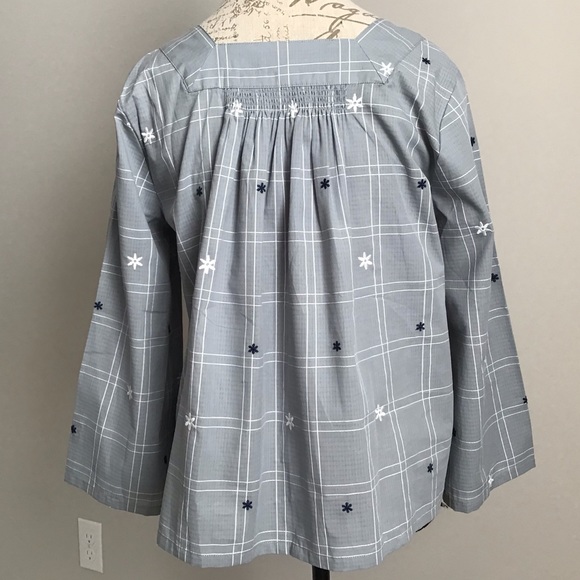 Madewell Embroidered Top Blouse New With Tag - Picture 5 of 8